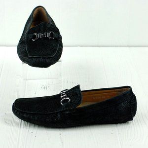 Franco Vanucci Men's Loafers Black Size 13 Faux Leather NEVER WORN